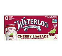 Waterloo Cherry Limeade Sparkling Water - 8-12 FZ