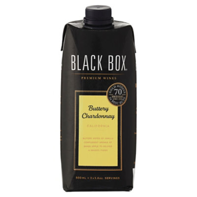 Black Box Butter Chardonnay Tetra Wine - 500 ML - Image 1