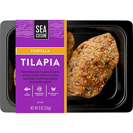 Sea Cuisine Tilapia Tortilla Crusted - 9 OZ - Image 1