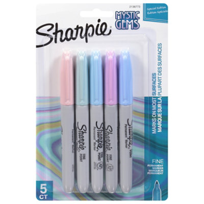 Sharpie Fine Mystic Gems - 5 CT - Image 1