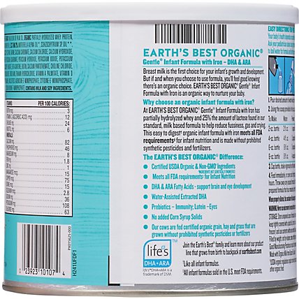 Earths Best Org Gentle Inf Form W/iron - 21 OZ - Image 6