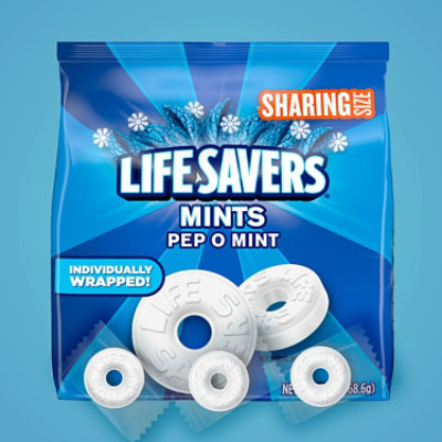 Life Savers Sharing Size Pep-O-Mint Breath Mints Hard Candy - 13 Oz - Image 3