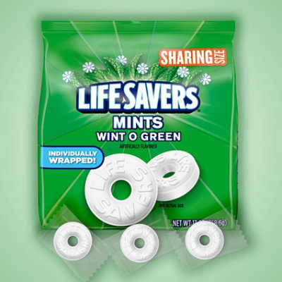 Life Savers Sharing Size Wint-O-Green Breath Mints Hard Candy - 13 Oz - Image 3