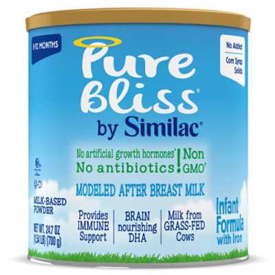 Similac Pure Bliss Modeled After Breast Milk Non GMO Infant Formula - 24.7 Oz