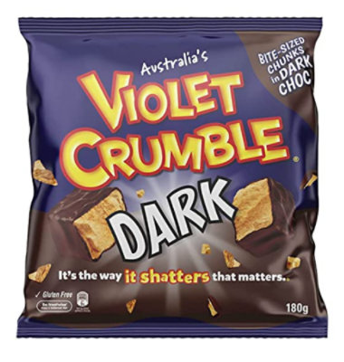 Violet Crumble Dark Crumble Cube - Image 1