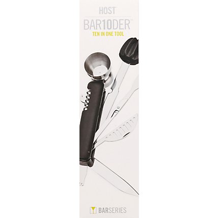 Bar10der 10 In 1 Tool In Black By Host - 1 EA - Image 2