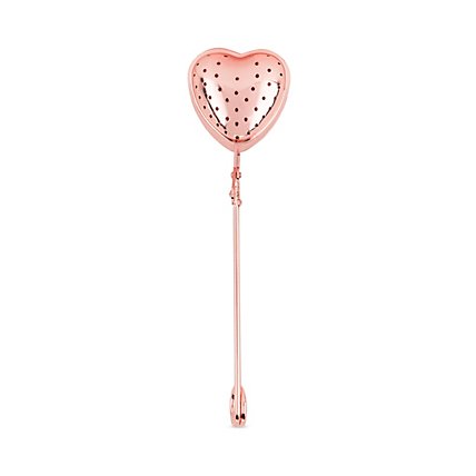 Rose Gold Heart Tea Infuser By Pinky Up - 1 EA - Image 1