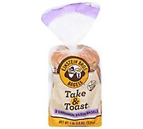 Cinnamon Raisin Take & Toast Bagels - 12 CT