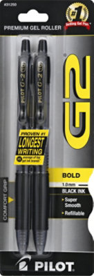 G2 Premium Gel Roller Black Bold 2-pk - 2 CT - Image 2