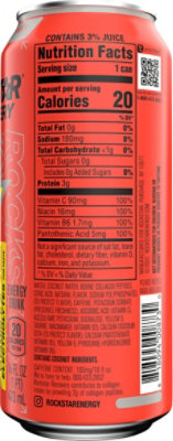 Rockstar Recovery Energy Drink Mango Lemonade 16 Fl Oz Can - 16 FZ - Image 6