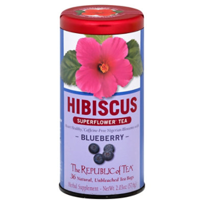 Republic Of Tea Blueberry Hibiscus Tea - 36 Count - Image 3