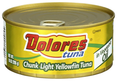 Dolores Tuna In Oil - 10 OZ - Image 1