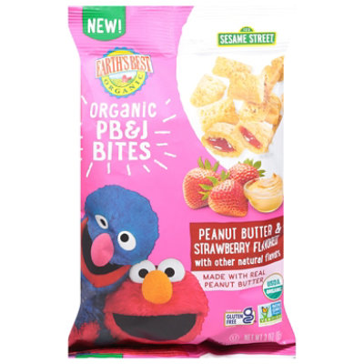 Earth's Best Organic Pb&j Bites Straw - 3 OZ - Image 2