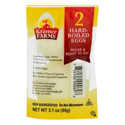 Kramer Farms Hardboiled Egg Pillow Pack - 2-3.1 Oz - Image 3