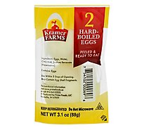Kramer Farms Hardboiled Egg Pillow Pack - 2-3.1 Oz