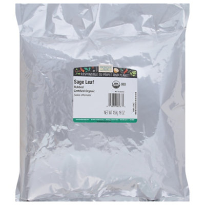 Frontier Co-op Organic Rubbed Sage Leaf - 1 Lb - Image 3