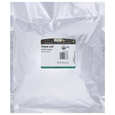 Frontier Thyme Leaf Bulk - 1 Lb - Image 1