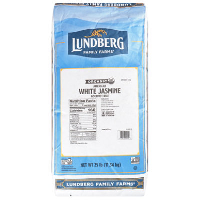 Lundberg Jasmine White Rice Bulk - 1 Lb - Image 1