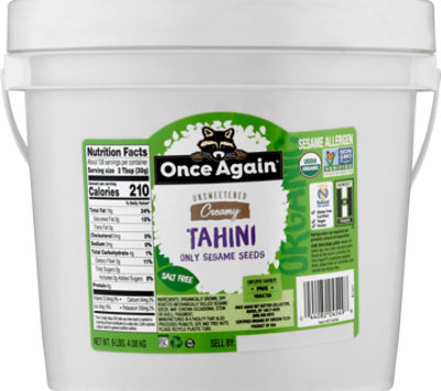 Once Again Roasted Sesame Tahini - 1 Lb - Image 2