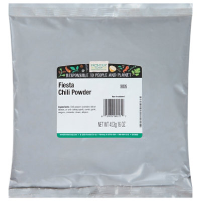 Frontier Fiesta Chili Pwdr Bulk - 1 LB - Image 1