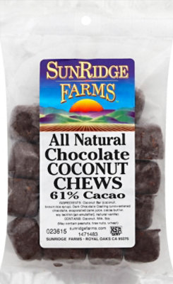 Sunridge Farms All Natural Chocolate Coconut Chews - 1 Lb - Image 2