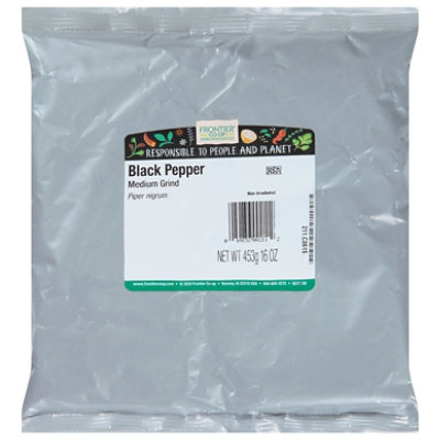 Frontier Peppr Blk Med Grd Bulk - 1 LB - Image 3