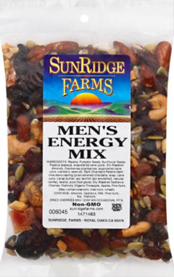 SunRidge Farms Omega3 Mens Energy Mix - 1 Lb - Image 2