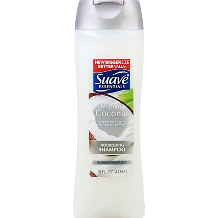 Suave Hair - Shampoo Tropical Coconut - 15 FZ - Image 2