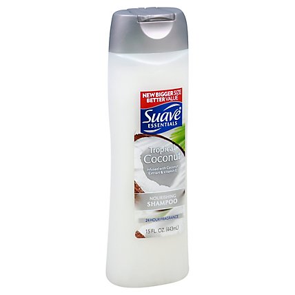 Suave Hair - Shampoo Tropical Coconut - 15 FZ - Image 1