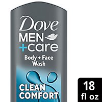 Dove Men Plus Care Body Wash Clean Comfort - 18 FZ - Image 1