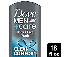 Dove Men Plus Care Body Wash Clean Comfort - 18 FZ