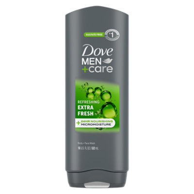 Dove Men Care Body Wash Extra Fresh 18 Fo - 18 FZ - Image 1