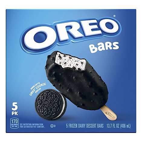 Oreo Ice Cream Bars - 5-2.74 Fl. Oz.