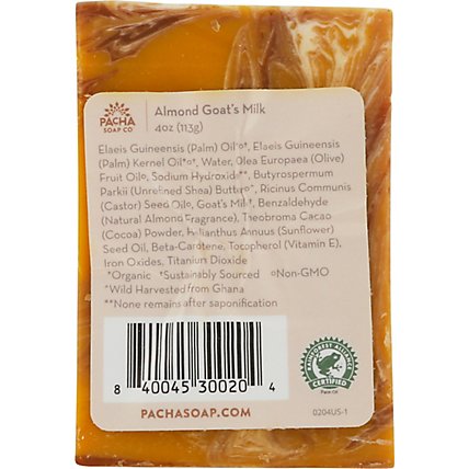 Pacha Almond Goat Milk Bar Soap - 4 OZ - Image 5