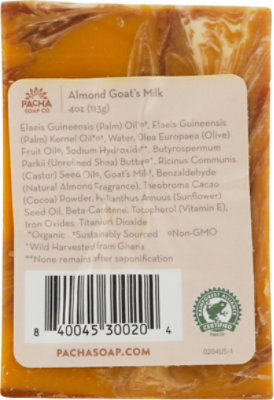Pacha Almond Goat Milk Bar Soap - 4 OZ - Image 5