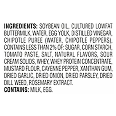 Panera Chipotle Ranch Salad Dressing - 12 OZ - Image 5