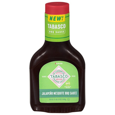 Tabasco Jalapeno Mesquite BBQ Sauce 18 Oz Randalls