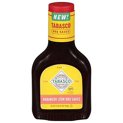 Tabasco Habanero Jerk BBQ Sauce - 18 Oz - Image 1