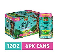 Angry Orchard Tropical Fruit Cider In Cans - 6-12 FZ
