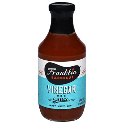 Franklin Bbq Sauce Vinegar - 18 OZ