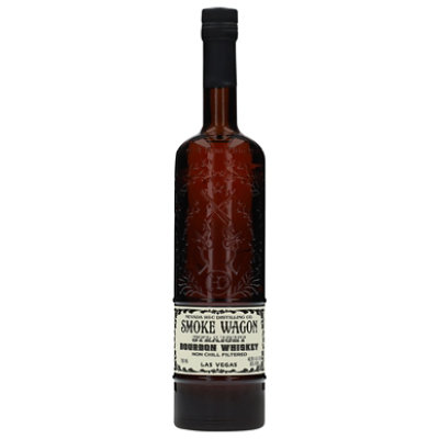 Nevada Distilling Smoke Wagon Staight Bourbon - 750 ML - Image 2