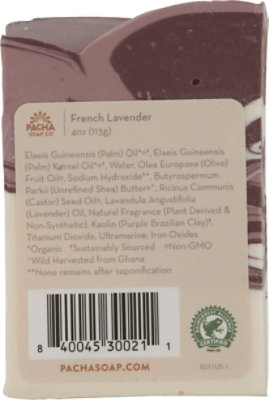 Pacha French Lavender Bar Soap - 4 OZ - Image 5