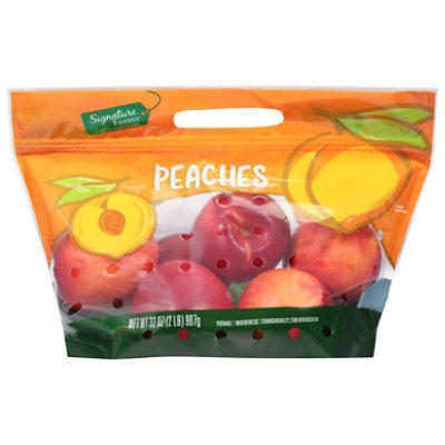 Fresh Yellow Nectarines, 2 lb Bag 