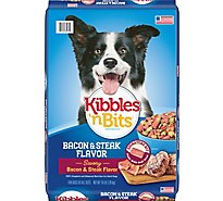 Kibbles N Bits Bacon & Steak Dry Dog Food - 16 Lb