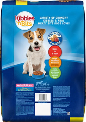 Kibbles N Bits Small Breed Savory Beef And Chicken Flavors Mini Bites - 16 Lb - Image 4