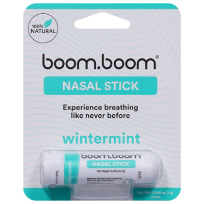 Boomboom Naturals Inhaler Nasal Wintermint 1 Pack - Each - Image 3