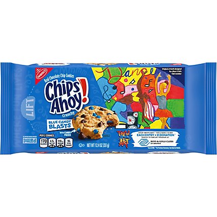 Chips Ahoy Cookies Chocolate Chip Boys Girls Club Of America - 12.4 OZ - Image 2