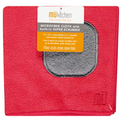 Mei E Cloth Microfiber 12x12 Red - EA - Image 3