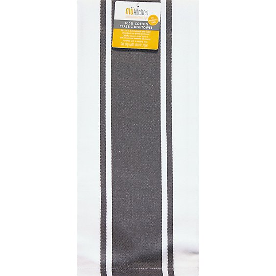 Mei E Classic Stripe Towel Stainless - EA