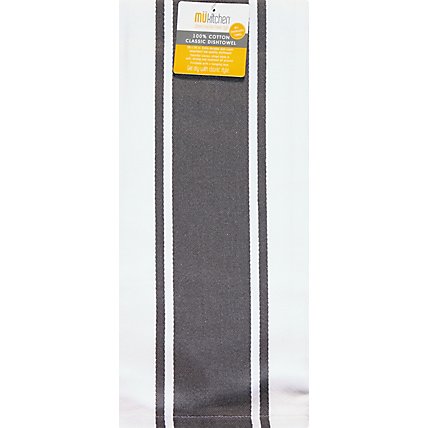 Mei E Classic Stripe Towel Stainless - EA - Image 1